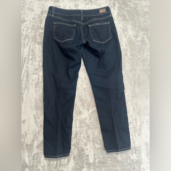 Paige Roxie Crop Jeans Women’s 29 Dark Wash - Picture 2 of 8